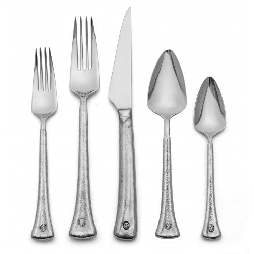 ARTE ITALICA: ELENA Flatware Five Piece Place Setting - artisticaitalian.com