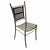 WROUGHT IRON CHAIR: Eva Design in Deruta, Italy. - artisticaitalian.com