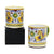 GIFT BOX: With two Deruta Mugs - RAFFAELLESCO DELUXE Design - artisticaitalian.com