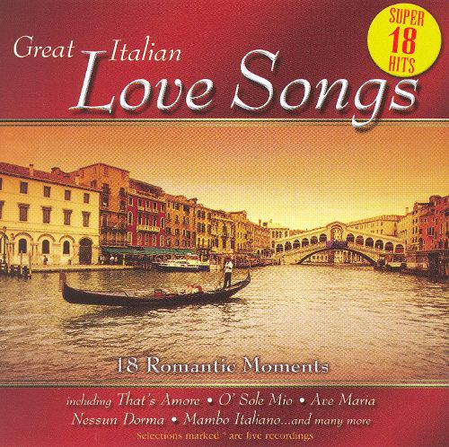 GOODIES: Music CD &#39;Great Italian Love Songs&#39; - artisticaitalian.com