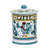 ORVIETO GREEN ROOSTER: Caffe' (Coffee) Container Canister - artisticaitalian.com