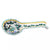 ORVIETO GREEN ROOSTER: Bundle with Butter Dish + Sauce Boat + Spoon Rest - artisticaitalian.com