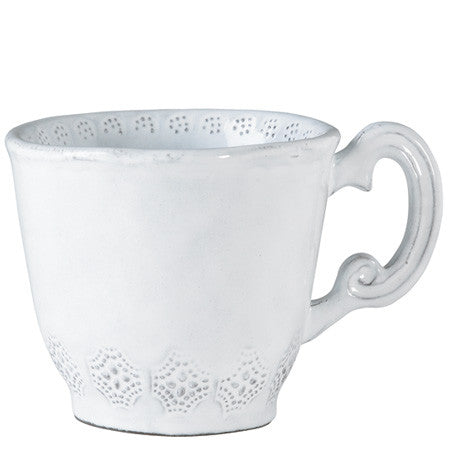 VIETRI: Incanto Lace Mug 10 OZ - artisticaitalian.com