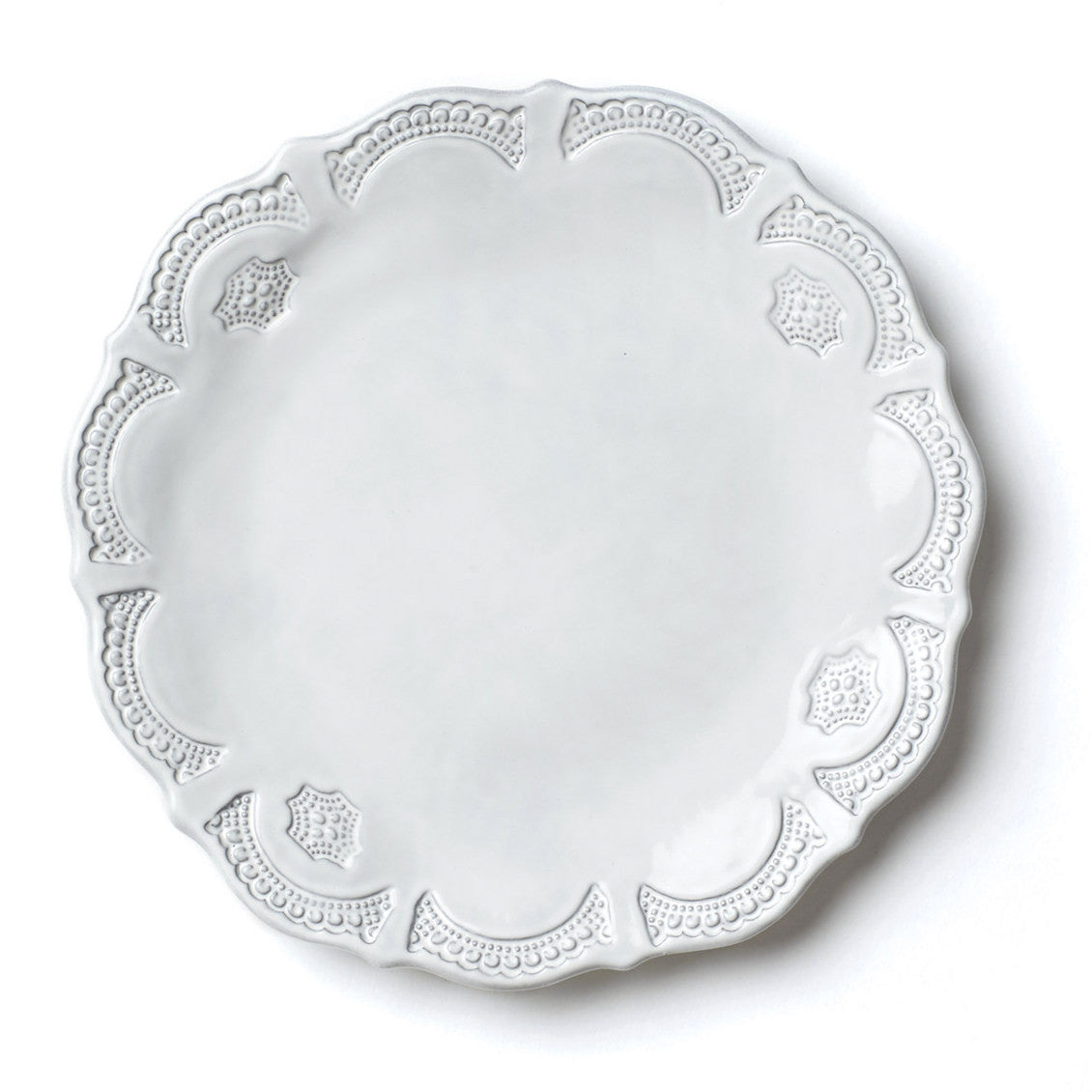 VIETRI: Incanto Lace European Dinner Plate - artisticaitalian.com