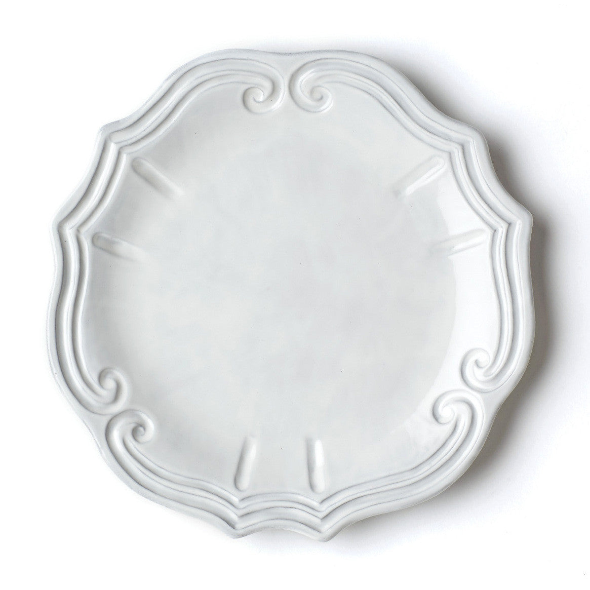 VIETRI: Incanto Ruffle European Dinner Plate - artisticaitalian.com