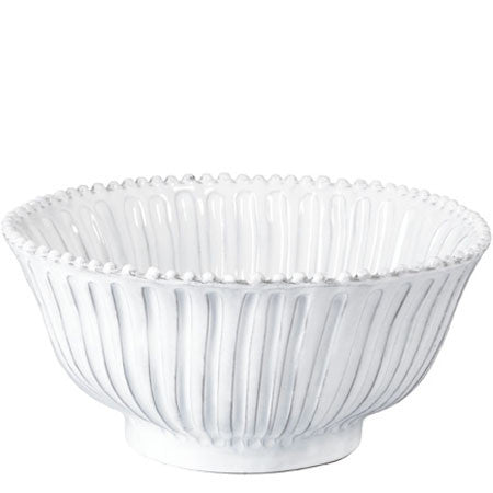 VIETRI: Incanto Stripe Med Serving Bowl - artisticaitalian.com