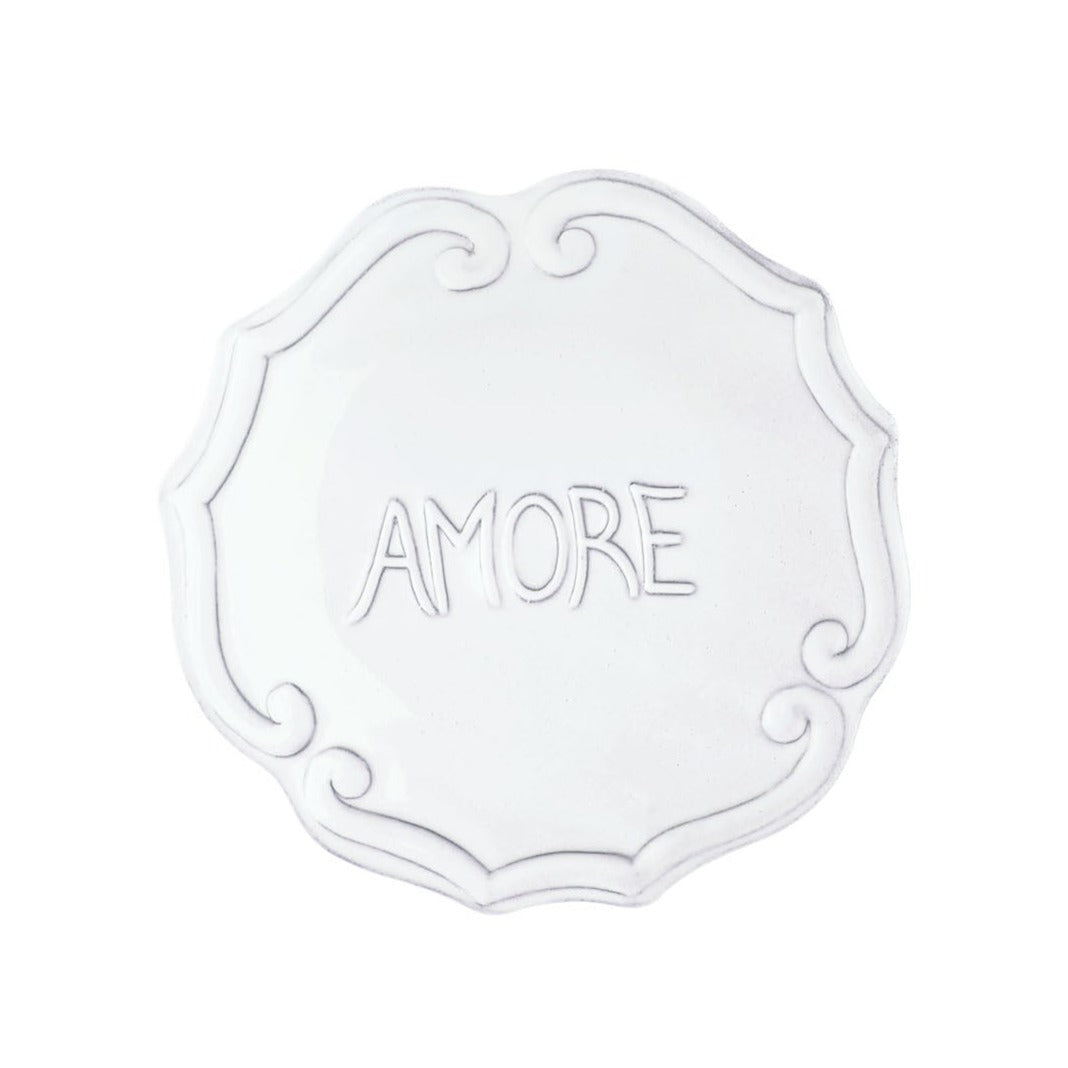 VIETRI: Incanto Amore Plate - artisticaitalian.com