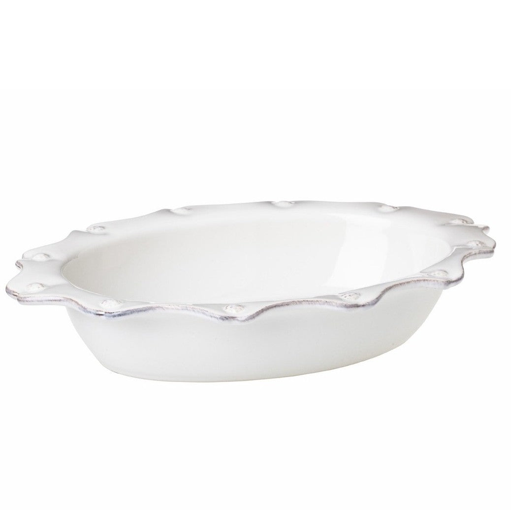 JULISKA: Berry &amp; Thread Whitewash 13&quot; Oval Baker - artisticaitalian.com