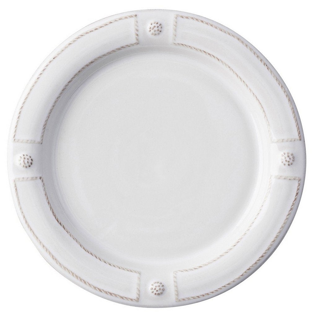 JULISKA: Berry &amp; Thread French Panel Whitewash Dinner Plate - artisticaitalian.com