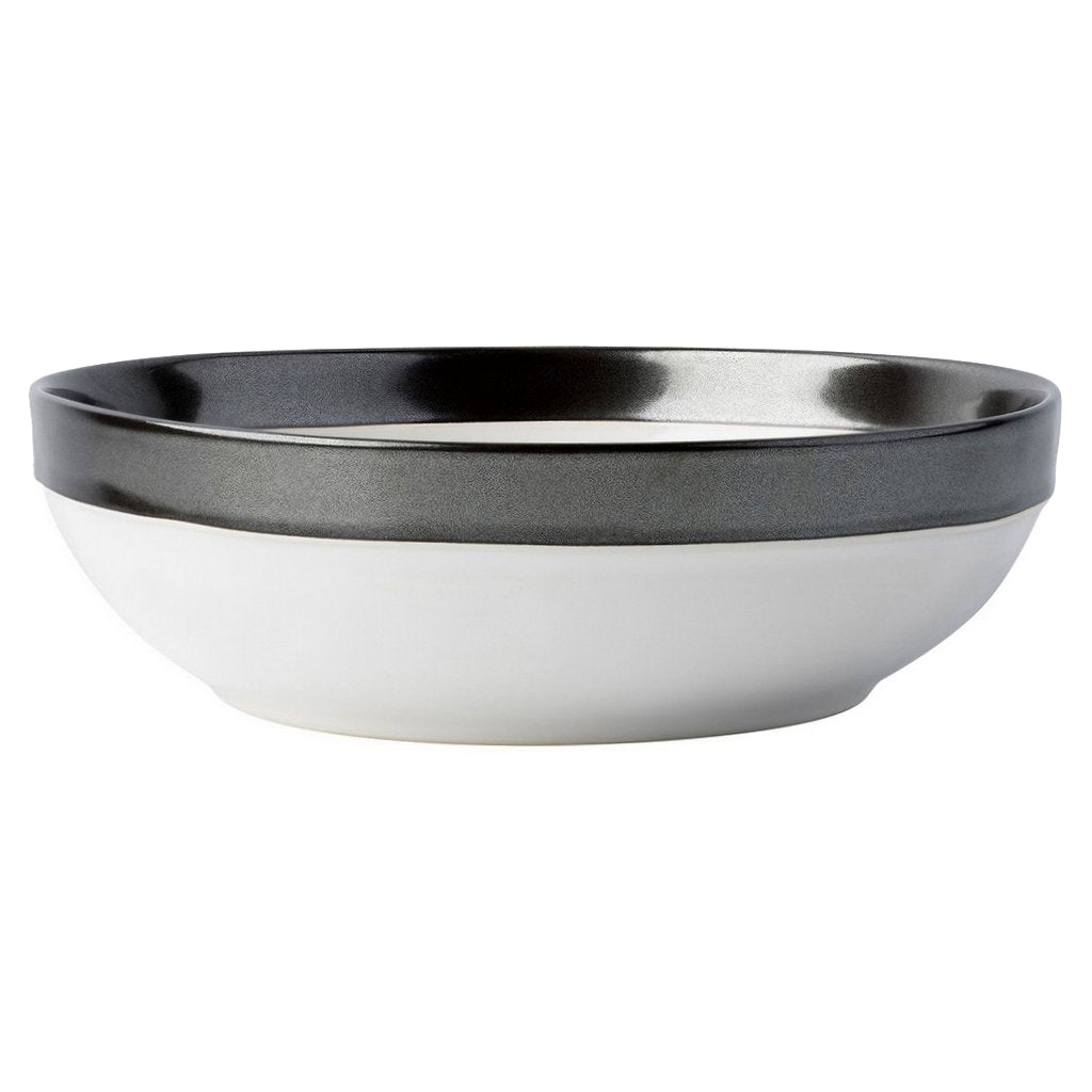 JULISKA: Emerson White/Pewter Coupe Bowl - artisticaitalian.com