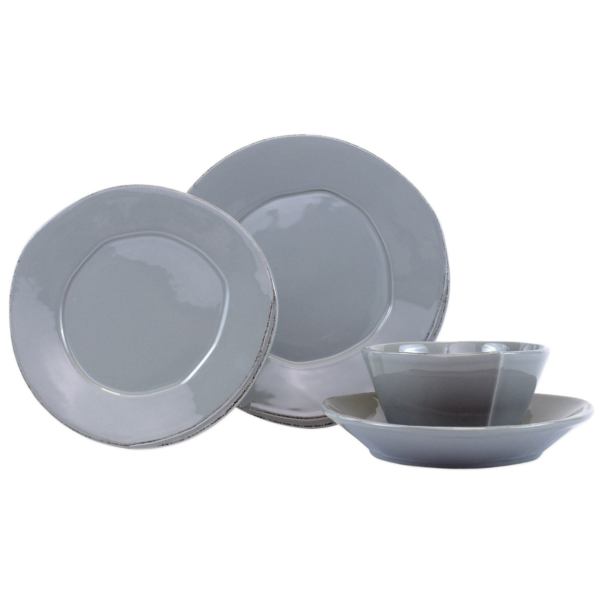 VIETRI: Lastra Four-Piece Place Setting - artisticaitalian.com