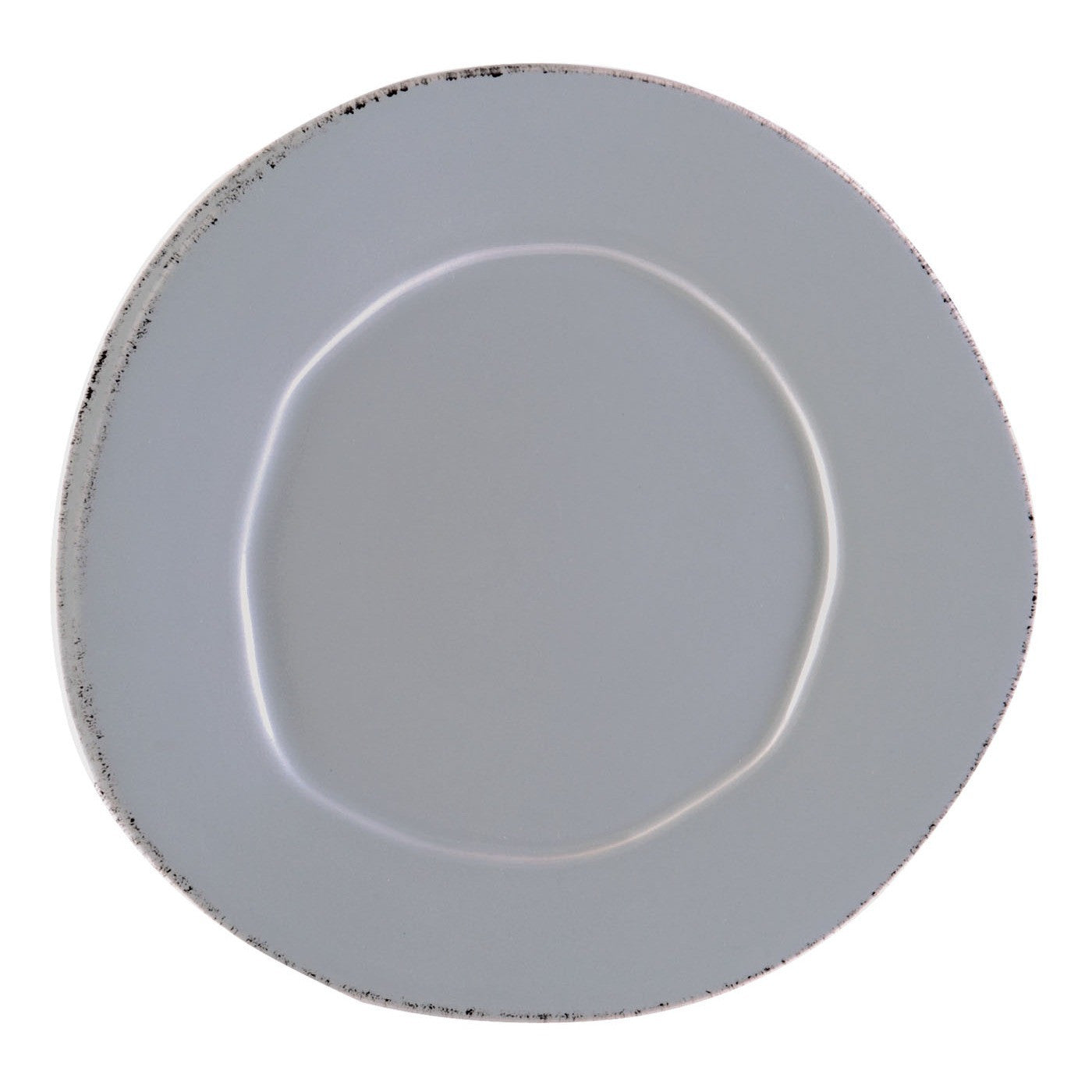 VIETRI: Lastra Gray Dinner Plate - artisticaitalian.com