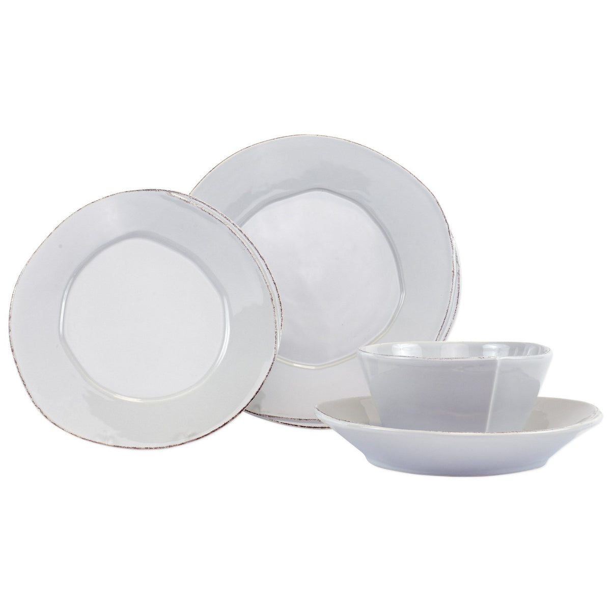 VIETRI: Lastra Four-Piece Place Setting - artisticaitalian.com