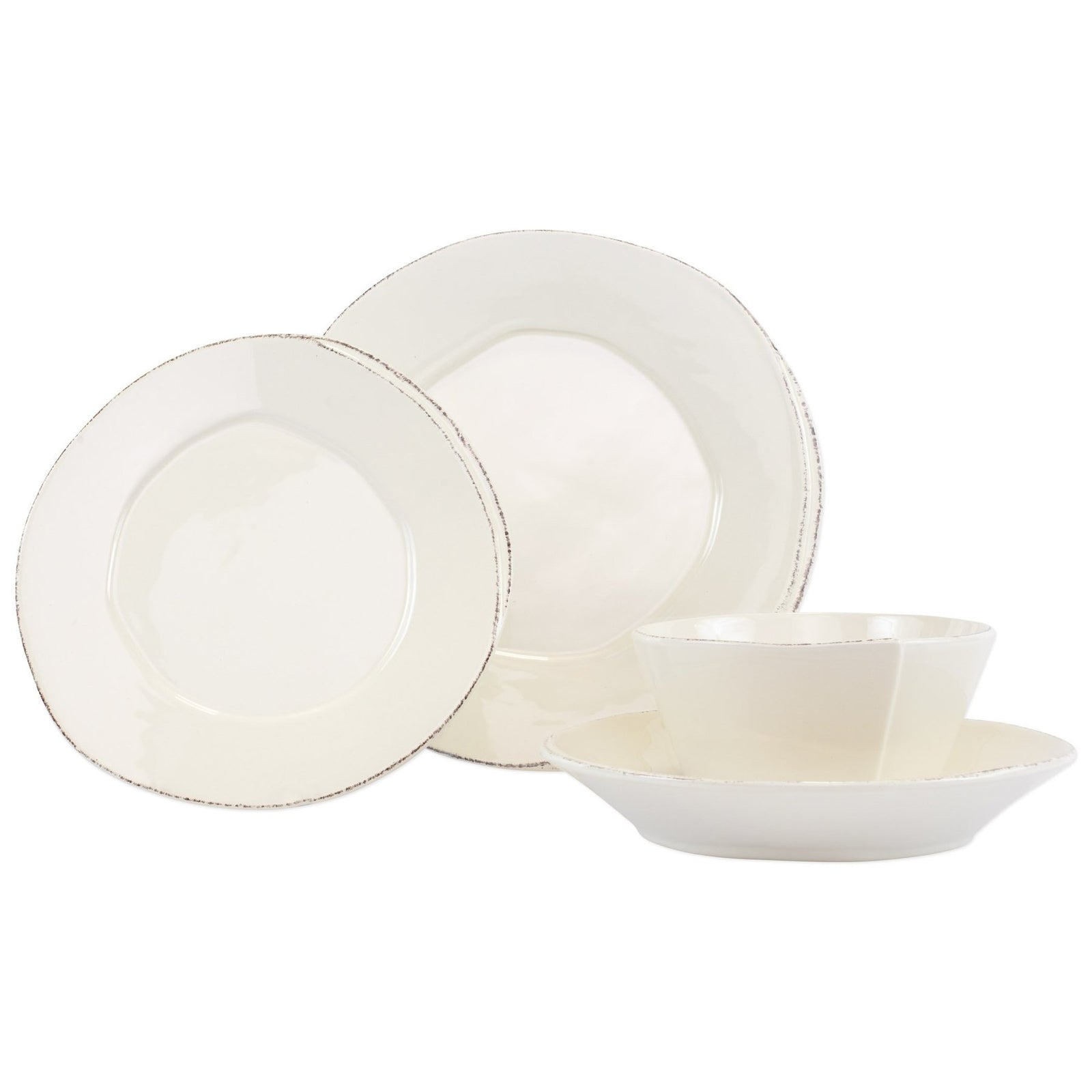 VIETRI: Lastra Four-Piece Place Setting - artisticaitalian.com