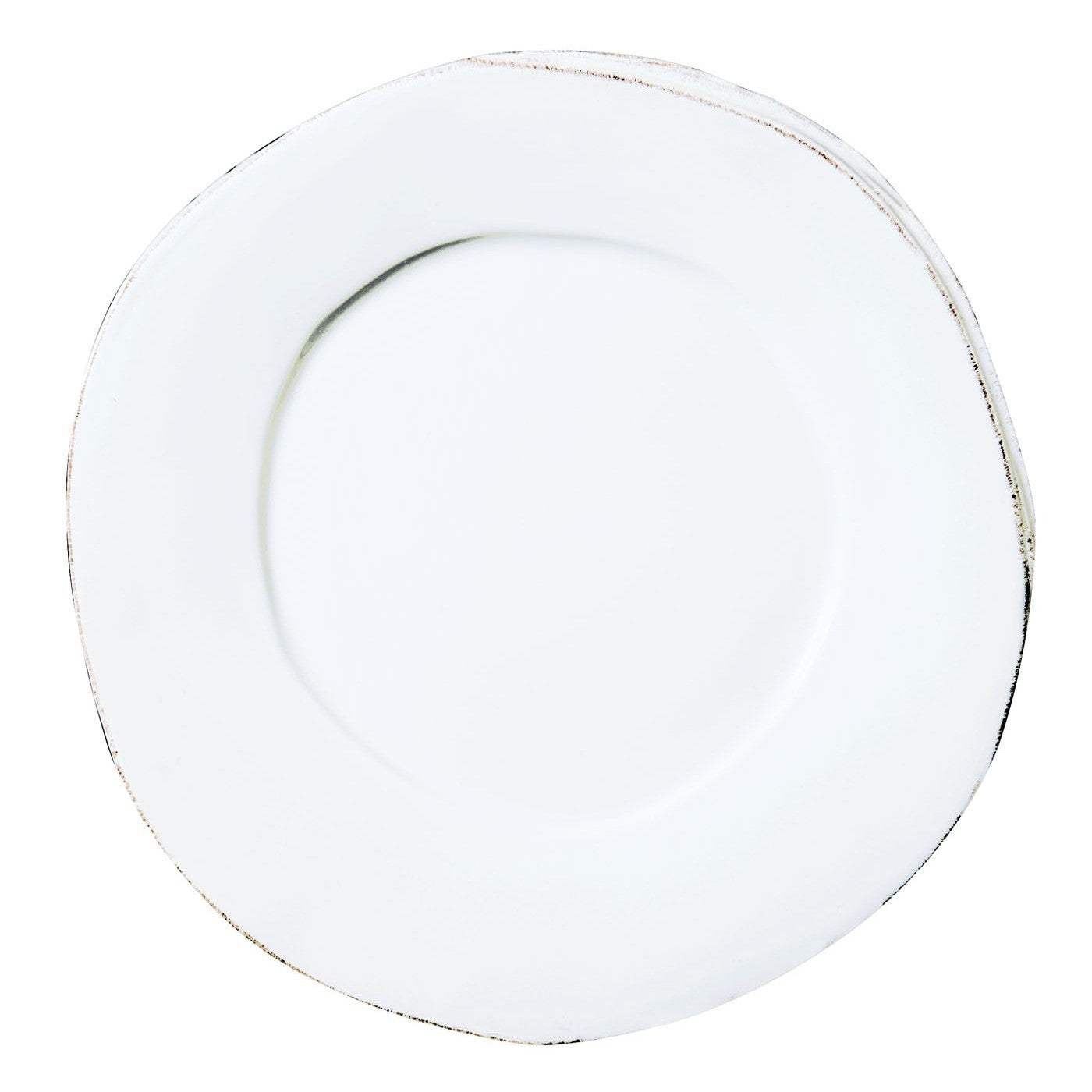 VIETRI: Lastra White Dinner Plate - artisticaitalian.com