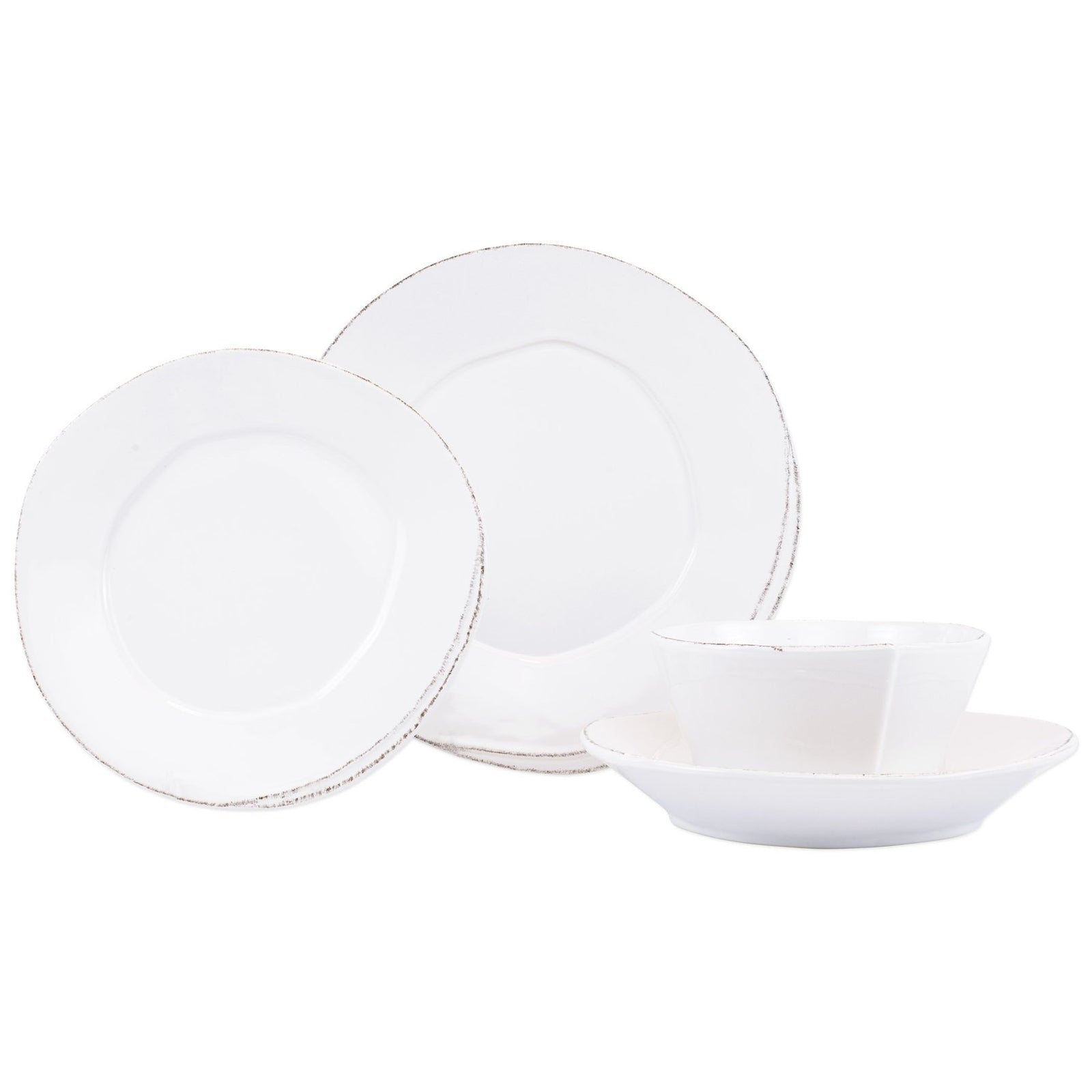 VIETRI: Lastra Four-Piece Place Setting - artisticaitalian.com