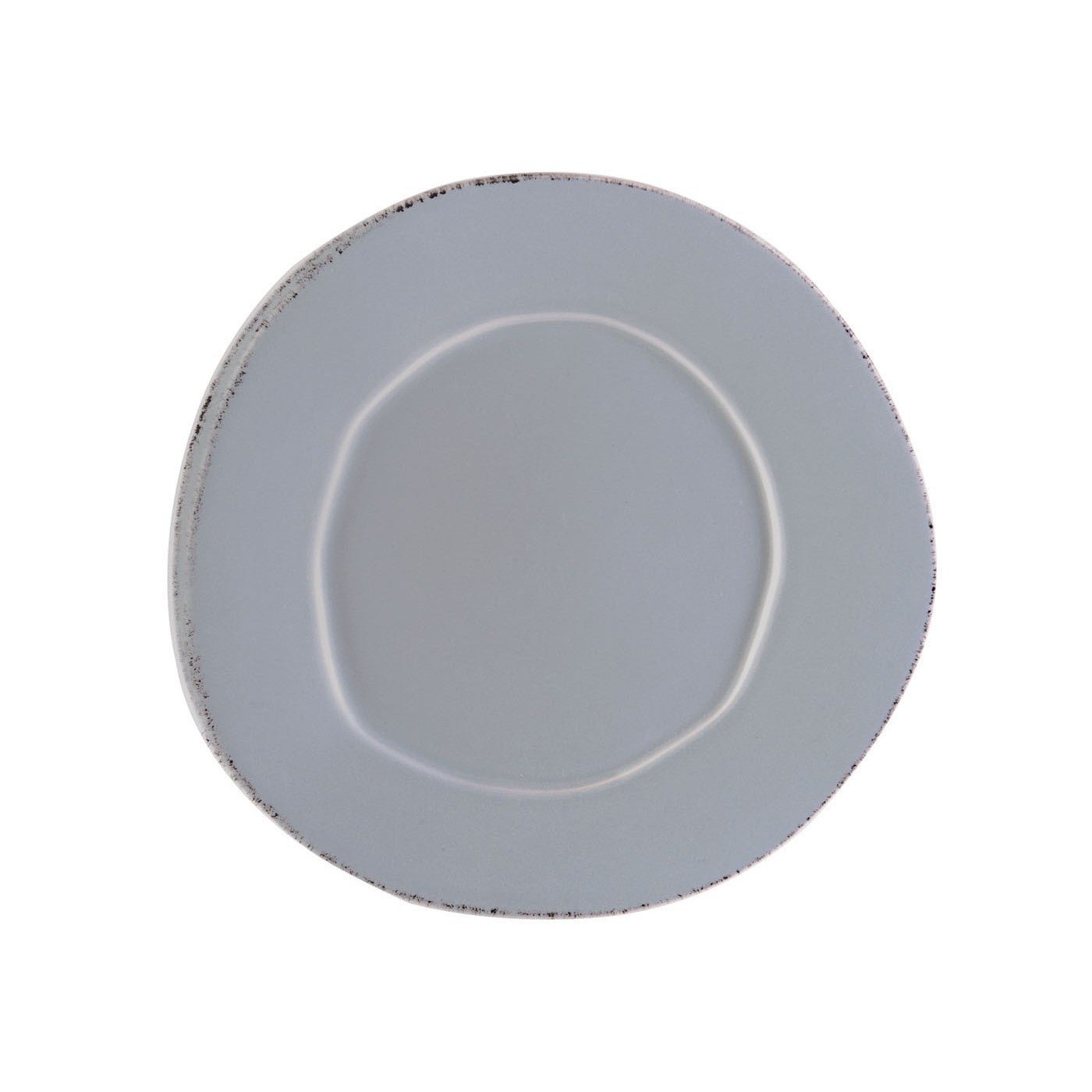 VIETRI: Lastra Gray Salad Plate - artisticaitalian.com