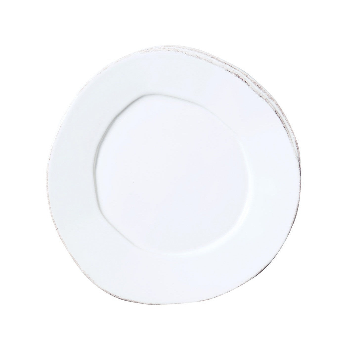 VIETRI: Lastra White Salad Plate - artisticaitalian.com