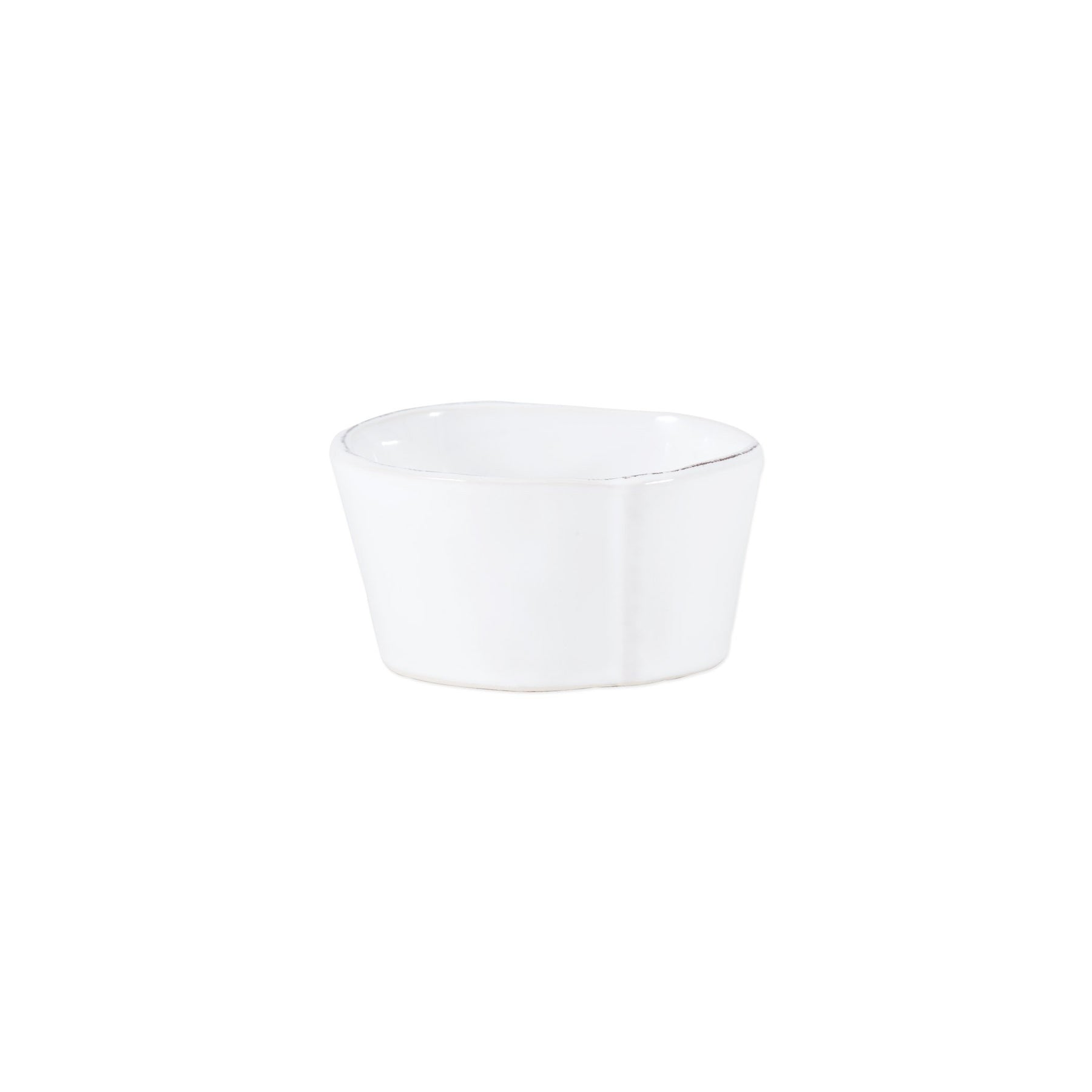 VIETRI: Lastra White Condiment Bowl - artisticaitalian.com