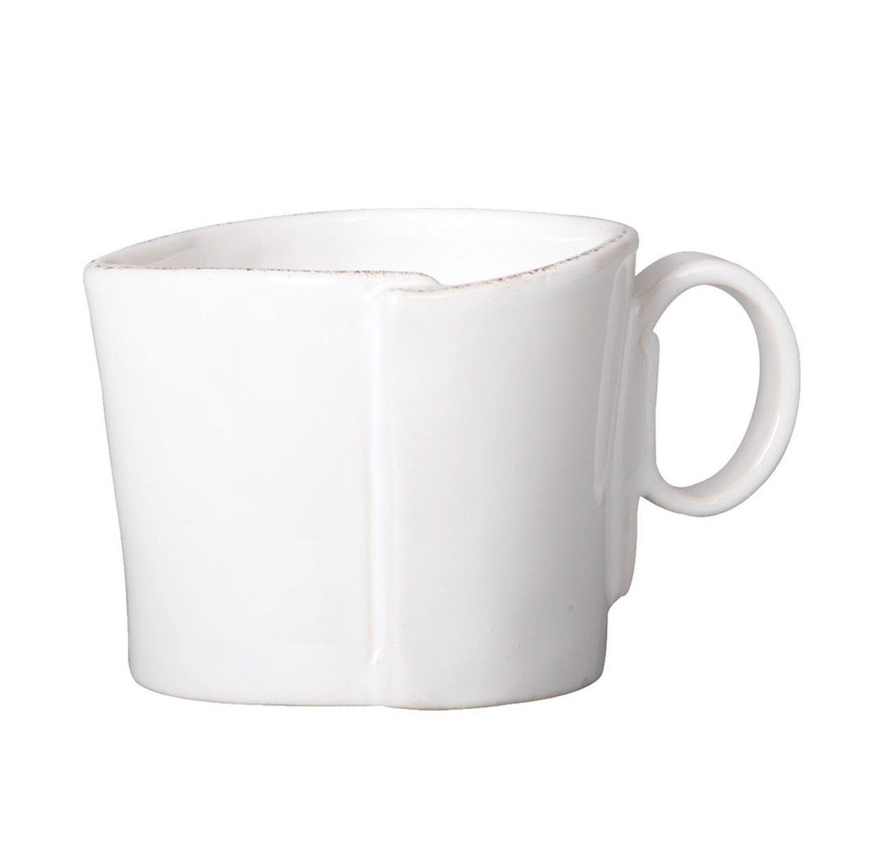 VIETRI: Lastra White Creamer - artisticaitalian.com