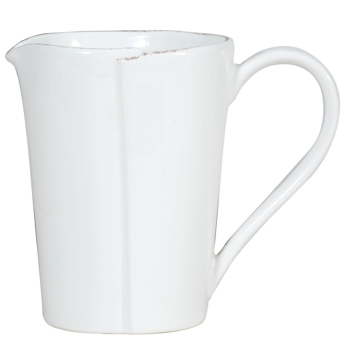 VIETRI: Lastra White Pitcher - artisticaitalian.com