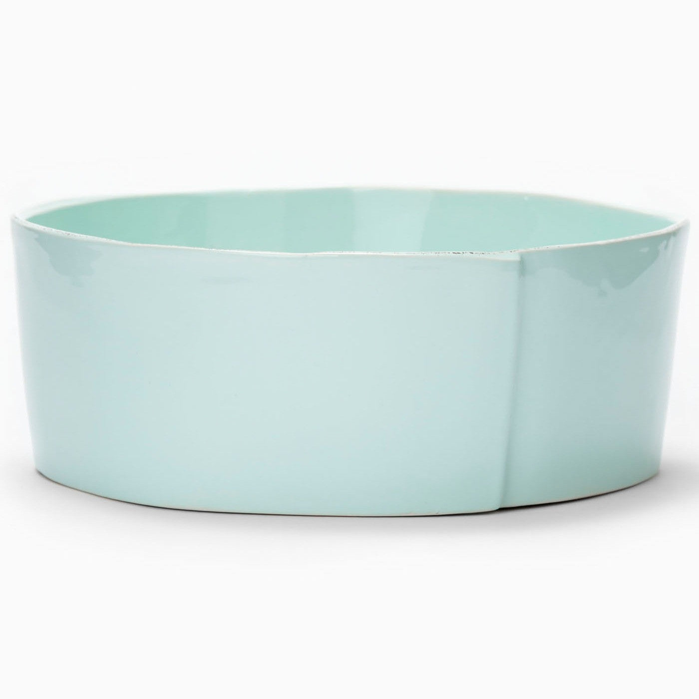 VIETRI: Lastra Aqua Large Serving Bowl - artisticaitalian.com