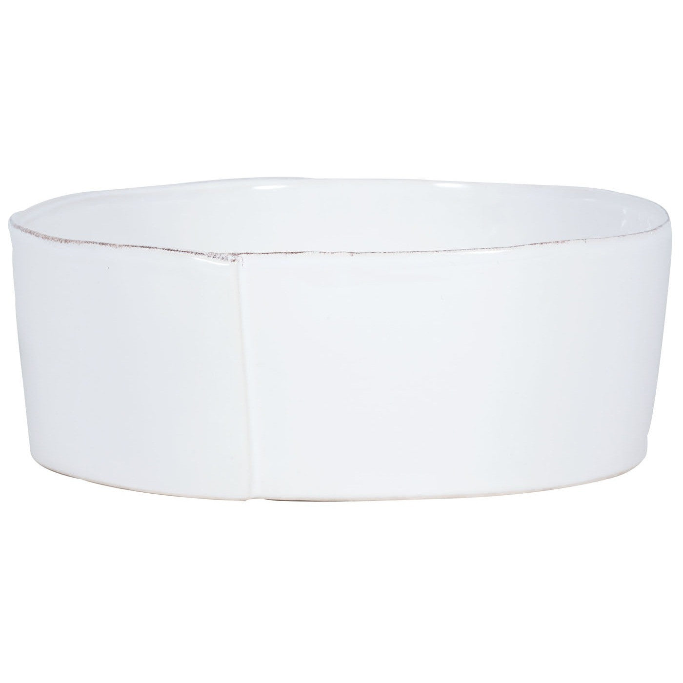 VIETRI: Lastra White Large Serving Bowl - artisticaitalian.com