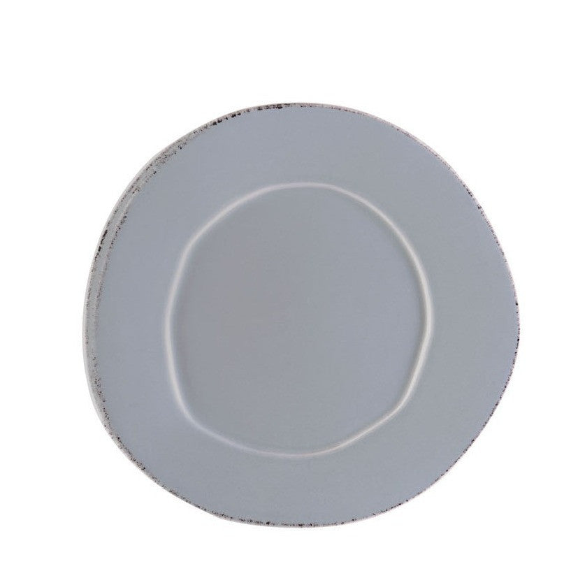 VIETRI: Lastra Gray Canape Plate - artisticaitalian.com