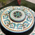 LAZY SUSAN: Ceramic-Stone Rotating Lazy Susan 20" Diam. in Deruta, Italy. - artisticaitalian.com