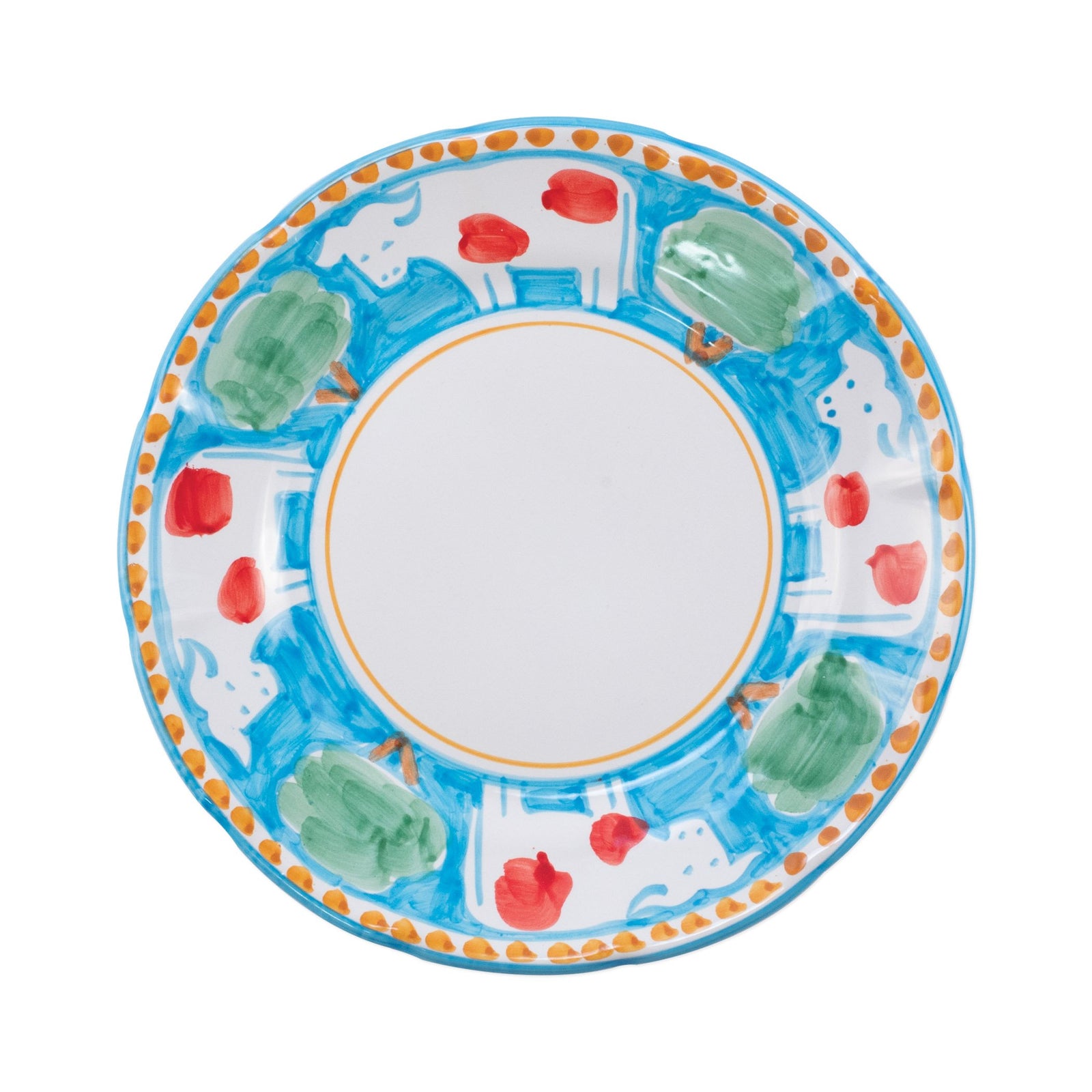 VIETRI: CAMPAGNA Mucca Dinner Plate - artisticaitalian.com