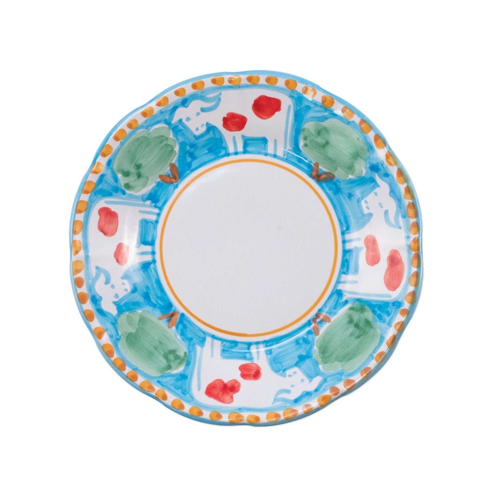 VIETRI: CAMPAGNA Mucca Salad Plate - artisticaitalian.com