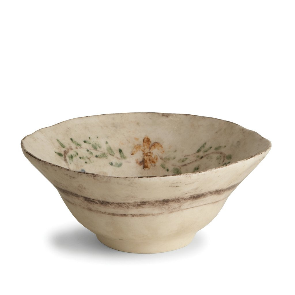 ARTE ITALICA: Medici Salad Bowl (9.25&quot; Diam) - artisticaitalian.com