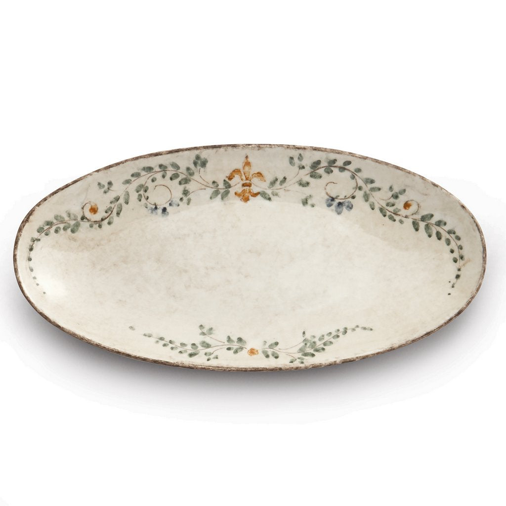 ARTE ITALICA: Medici Oval Platter - artisticaitalian.com