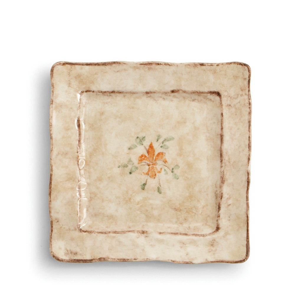 ARTE ITALICA: Medici Square Salad/Dessert Plate - artisticaitalian.com