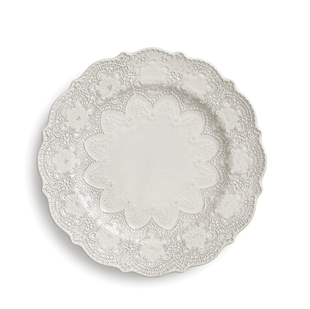 ARTE ITALICA: Merletto Antique Dinner Plate - artisticaitalian.com