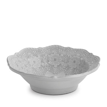 ARTE ITALICA: Merletto White Cereal Bowl - artisticaitalian.com