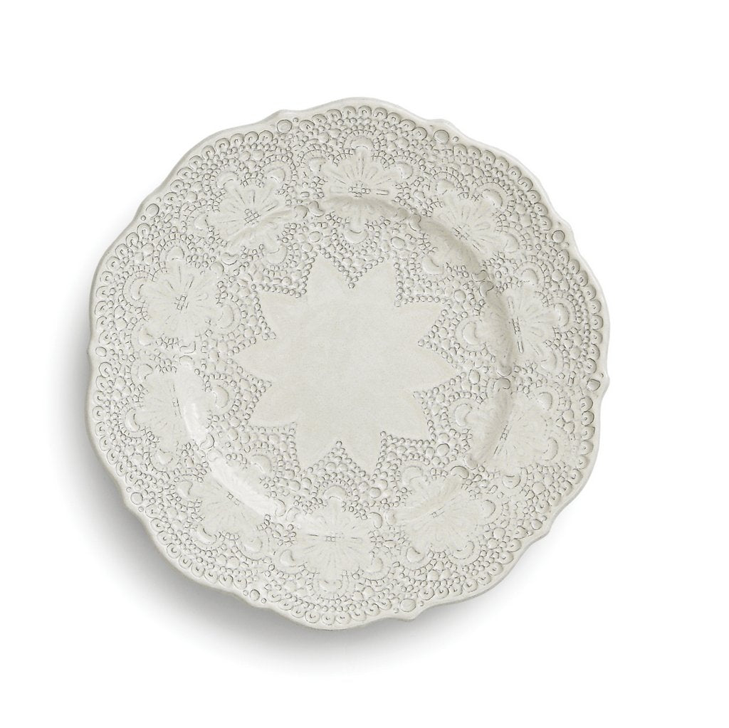 ARTE ITALICA: Merletto Antique Salad/Dessert Plate - artisticaitalian.com