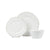 VIETRI: Melamine Lastra White Three-Piece Place Setting - artisticaitalian.com