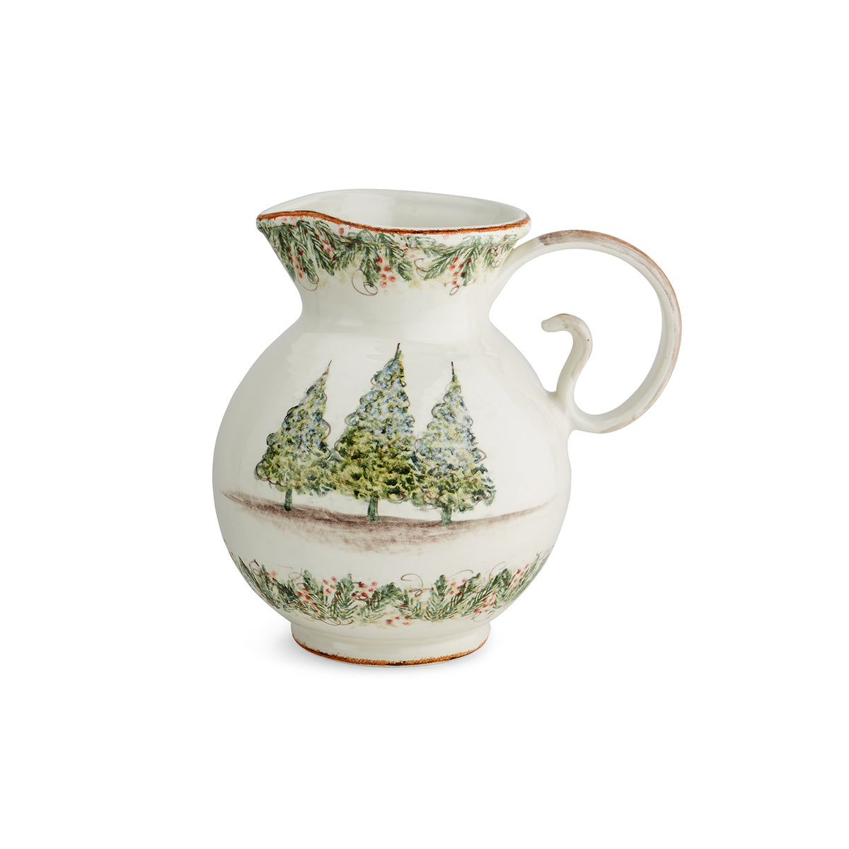 ARTE ITALICA: Natale Large Pitcher - artisticaitalian.com