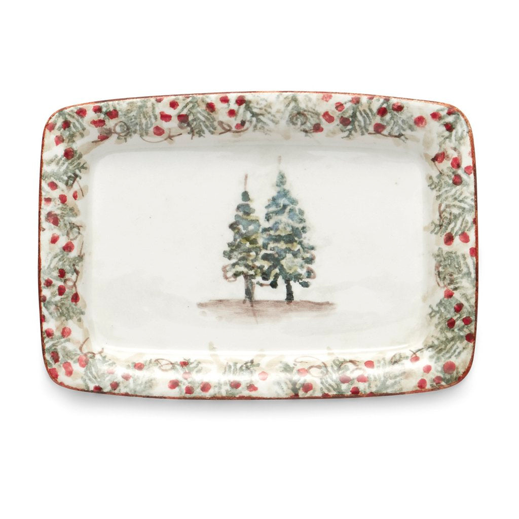 ARTE ITALICA: Natale Small Tray - artisticaitalian.com