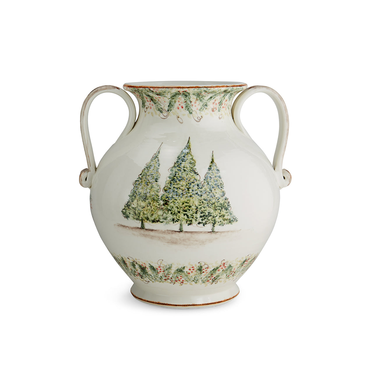 ARTE ITALICA: Natale Round 2-handled Amphora - artisticaitalian.com