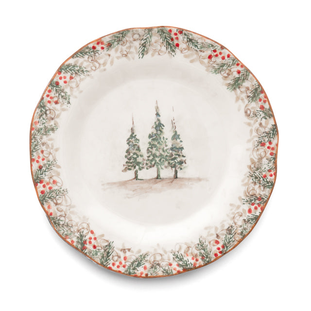 ARTE ITALICA: Natale Dinner Plate - artisticaitalian.com