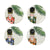 VIETRI: NUTCRACKERS ASSORTED SALAD PLATES - SET OF 4 - artisticaitalian.com