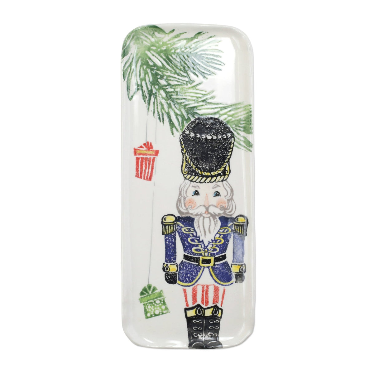 VIETRI: NUTCRACKERS NARROW RECTANGULAR PLATTER - artisticaitalian.com