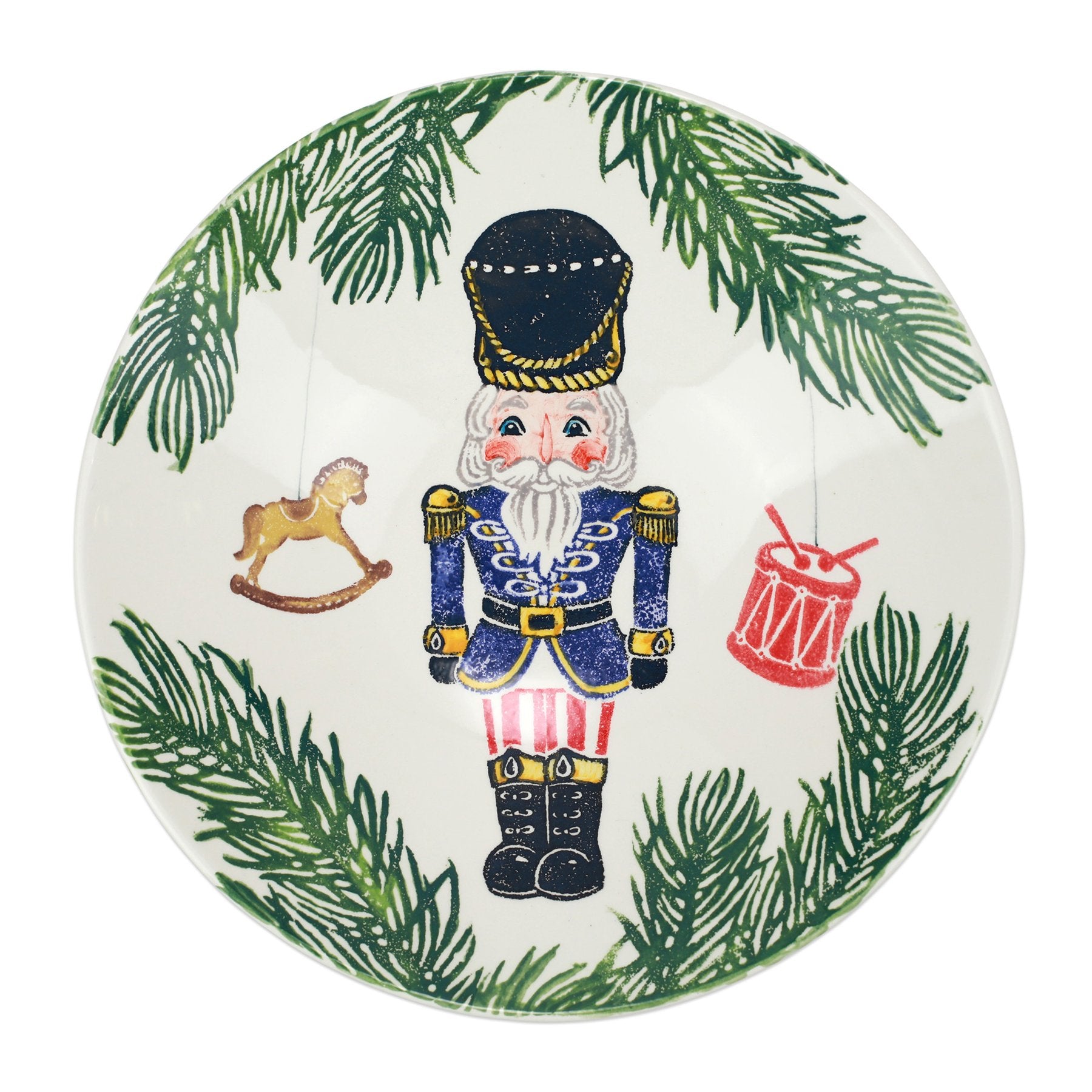 VIETRI: NUTCRACKERS LARGE SERVING BOWL - artisticaitalian.com