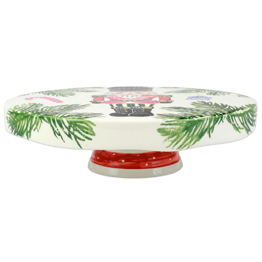 VIETRI: NUTCRACKERS CAKE STAND - artisticaitalian.com