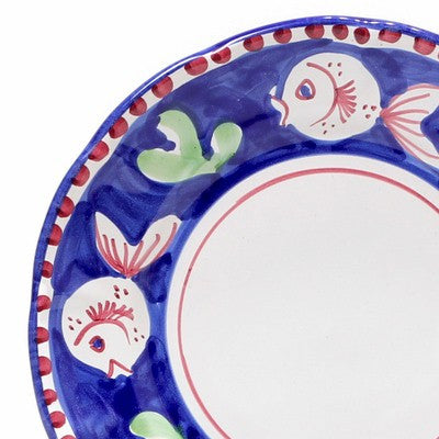 VIETRI: CAMPAGNA Pesce Dinner Plate - artisticaitalian.com