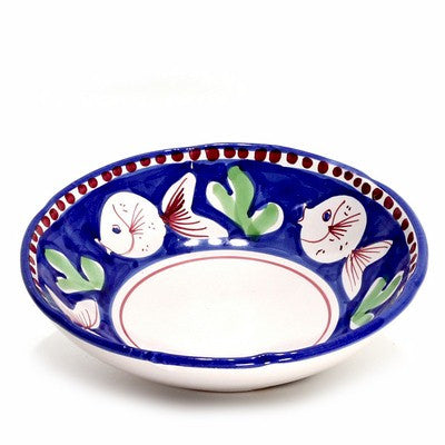 VIETRI: CAMPAGNA Pesce Coupe Pasta Bowl - artisticaitalian.com