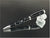 ART-PEN: Handcrafted Luxury Twist Pen - GRADUATE Chrome with Lava Bright Classic Black with White Thread body - artisticaitalian.com