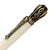 ART-PEN: Handcrafted Luxury Twist Pen - Deruta Perugino - Ant. Brass with Artisan Casein body. - artisticaitalian.com